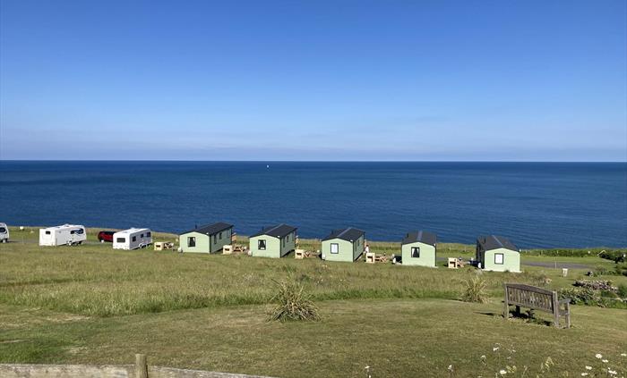 Pointing West into the summer sunset, well equipped, ideal for two but will sleep 4 people, one is pet friendly